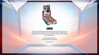 2026 Bowman Baseball Hobby Box