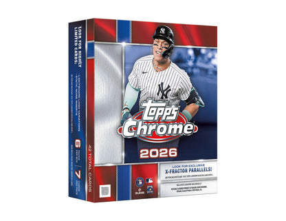 2026 Topps Chrome Baseball Mega Box (Presale 7/22)