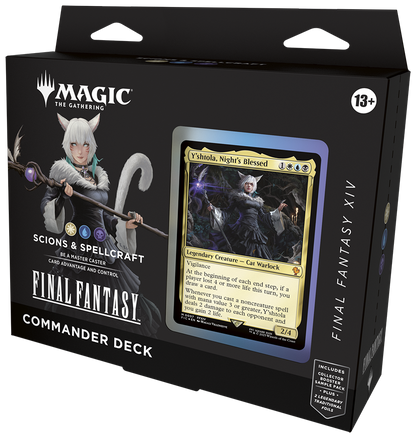 Final Fantasy XIV Scions & Spellcraft Commander Deck