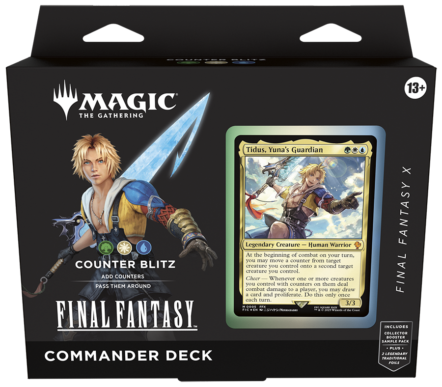 Final Fantasy Commander Deck Set of 4