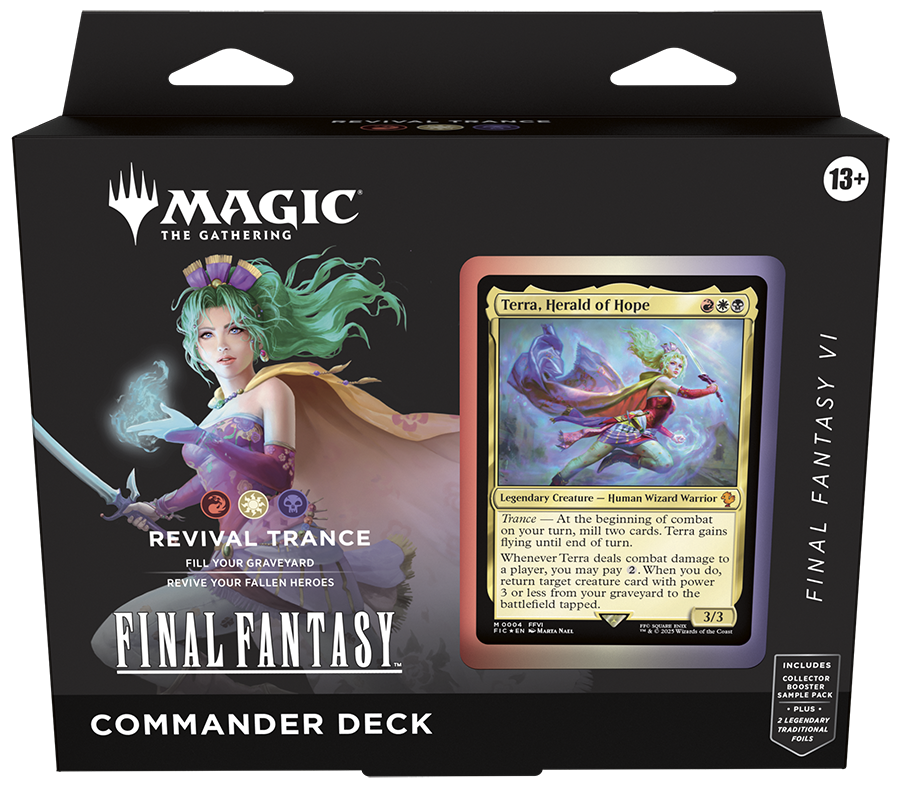 Final Fantasy Commander Deck Set of 4